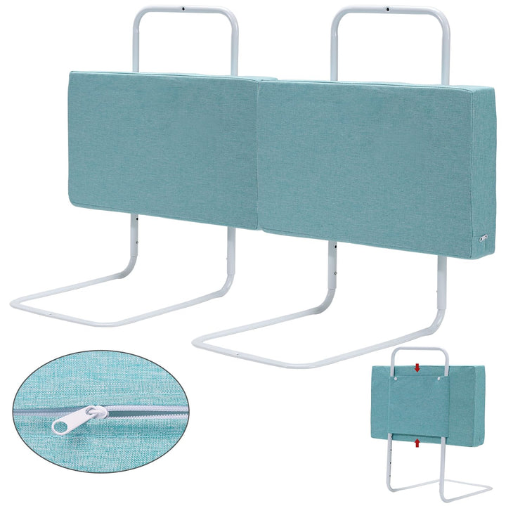 Tubiaz Bettgitter rausfallschutz Bett 3x50cm 5-Loch Höhenverstellbar Bettschutzgitter für Kinder Bet