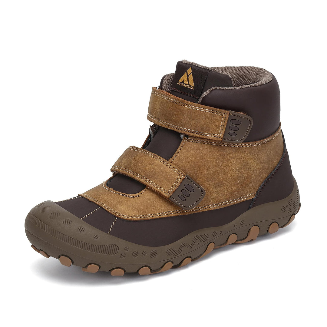 Mishansha Kinder Wanderschuhe rutschfest Leicht Trekking Wanderstiefel für Jungen Mädchen Gr.24-38 B