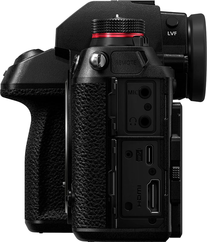 Panasonic Lumix DC-S1RE-K spiegellose Vollformatkamera, 5K 30p/25p/24p Videoaufnahmen mit Flip Scree