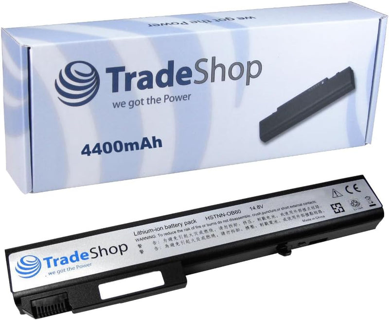 Trade-Shop Akku 10,8V/11,1V 5200mAh für Hewlett Packard HP Compaq Elitebook 8530 8530p 8530w 8530w 8