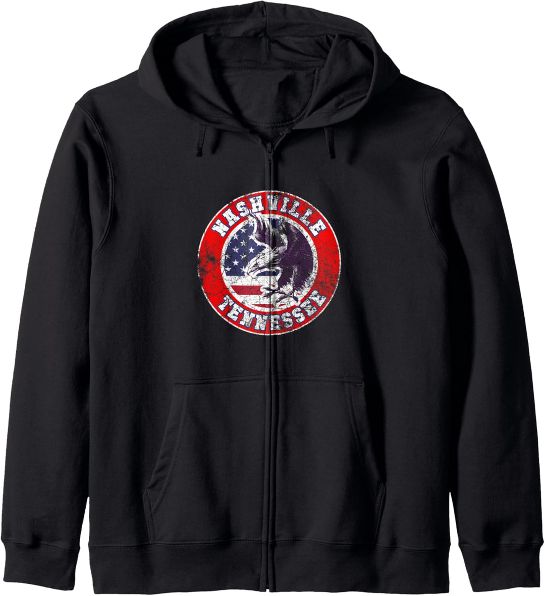 Nashville Tennessee Country und Western Music City Outfit Kapuzenjacke