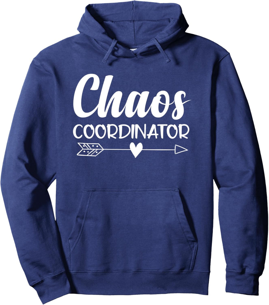 Chaos Koordinator Lehrer Geschenke Zurück an Schulen Lustig Pullover Hoodie