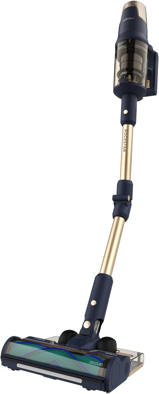 Cecotec Kabelloser Staubsauger Besen Conga Rockstar RX70 AquaPet Flex. 300AW, 780W, Hochleistungsmot