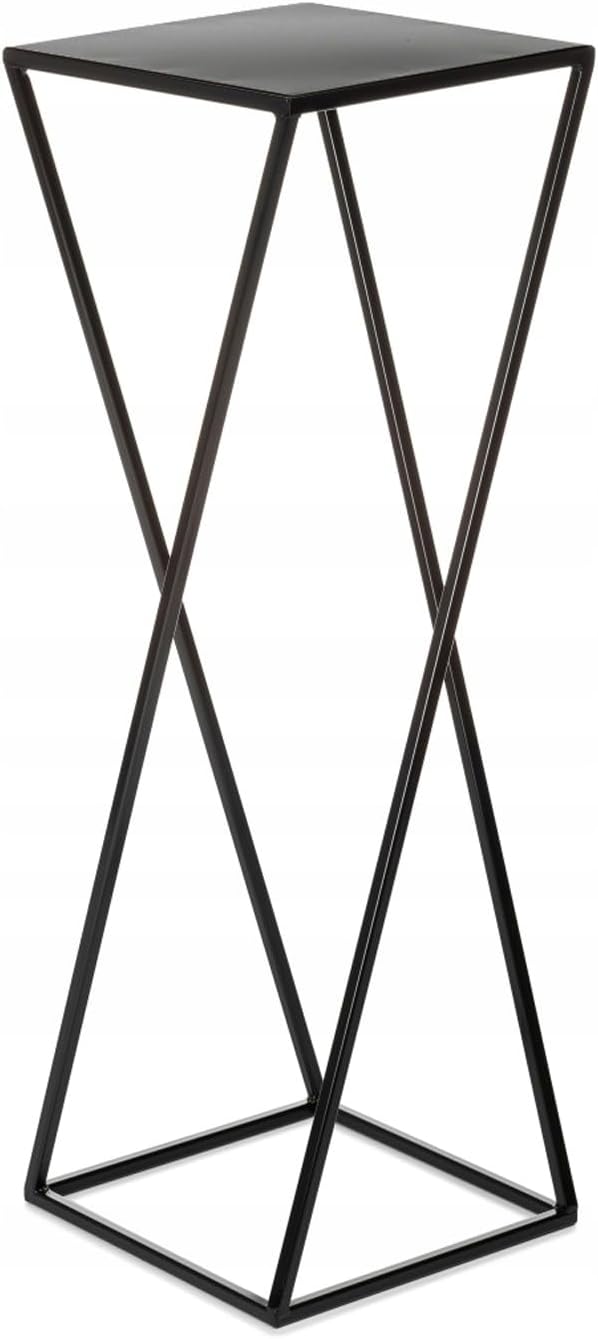 HowHomely Blumenständer Metall 70cm - Pflanzenständer Hoch Blumenregal - Blumenständer - Blumentopfs