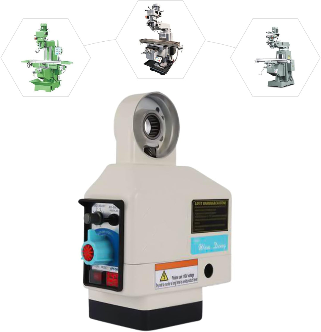 HINOPY X-Achse Frästischvorschub Vorschubmotor Power Table Feed Für Fräsmaschine 135lb 220V 210RPM