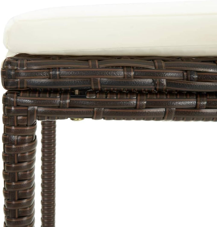 vidaXL 2X Barhocker mit Kissen Barstuhl Tresenhocker Küchenhocker Thekenhocker Tresenstuhl Thekenstu