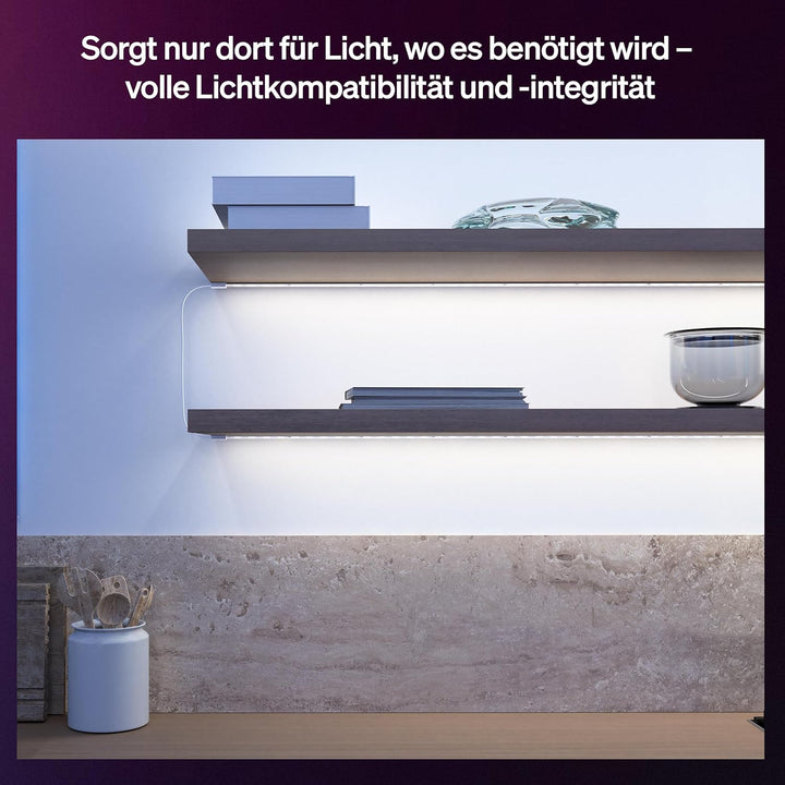 Hue Flux Flexibler Stecker für LED-Lightstrip, 50 cm, Zubehör, Flexible Innenbeleuchtung, Perfekter