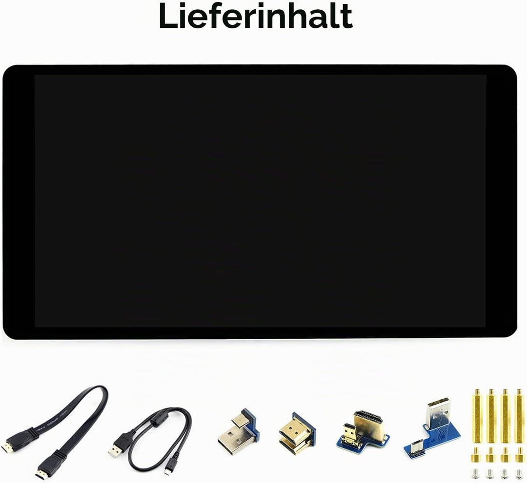Waveshare 5.5inch 2K Capacitive Touch LCD Display Compatible with Raspberry Pi 4B/3B+/Pi 3B/Zero 2w/