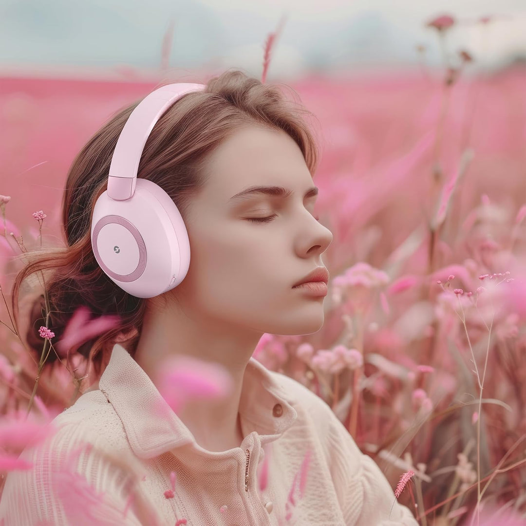 Kopfhörer Kabellos Bluetooth, Over Ear Kopfhörer Noise Cancelling, 100 Std Spielzeit 5.3 Bluetooth K