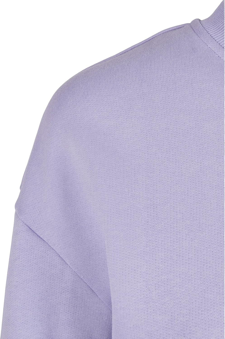 Urban Classics Damen Oversized Sweatshirt aus Bio-Baumwolle, Crew Neck Pullover aus Organic Cotton,
