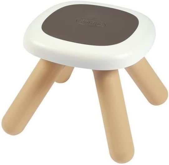 Smoby - Kid Hocker -softgrey – Design Kinderhocker für Kinder ab 18 Monaten, für Innen und Aussen, K