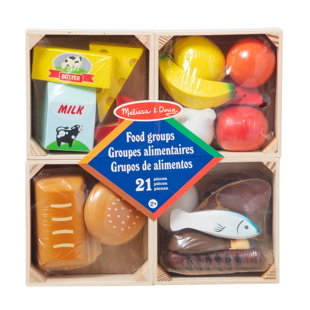 Melissa and Doug Holz Lebensmittel Kinderküche Zubehör Holz | Spielküche Zubehör Holz & Kaufladen Zu