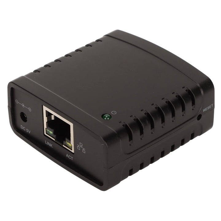 Zunate USB Druckserver, 10 Mbit/S 100 Mbit/S Standard RJ45 LAN Anschluss, USB Ethernet Erweiterungsa