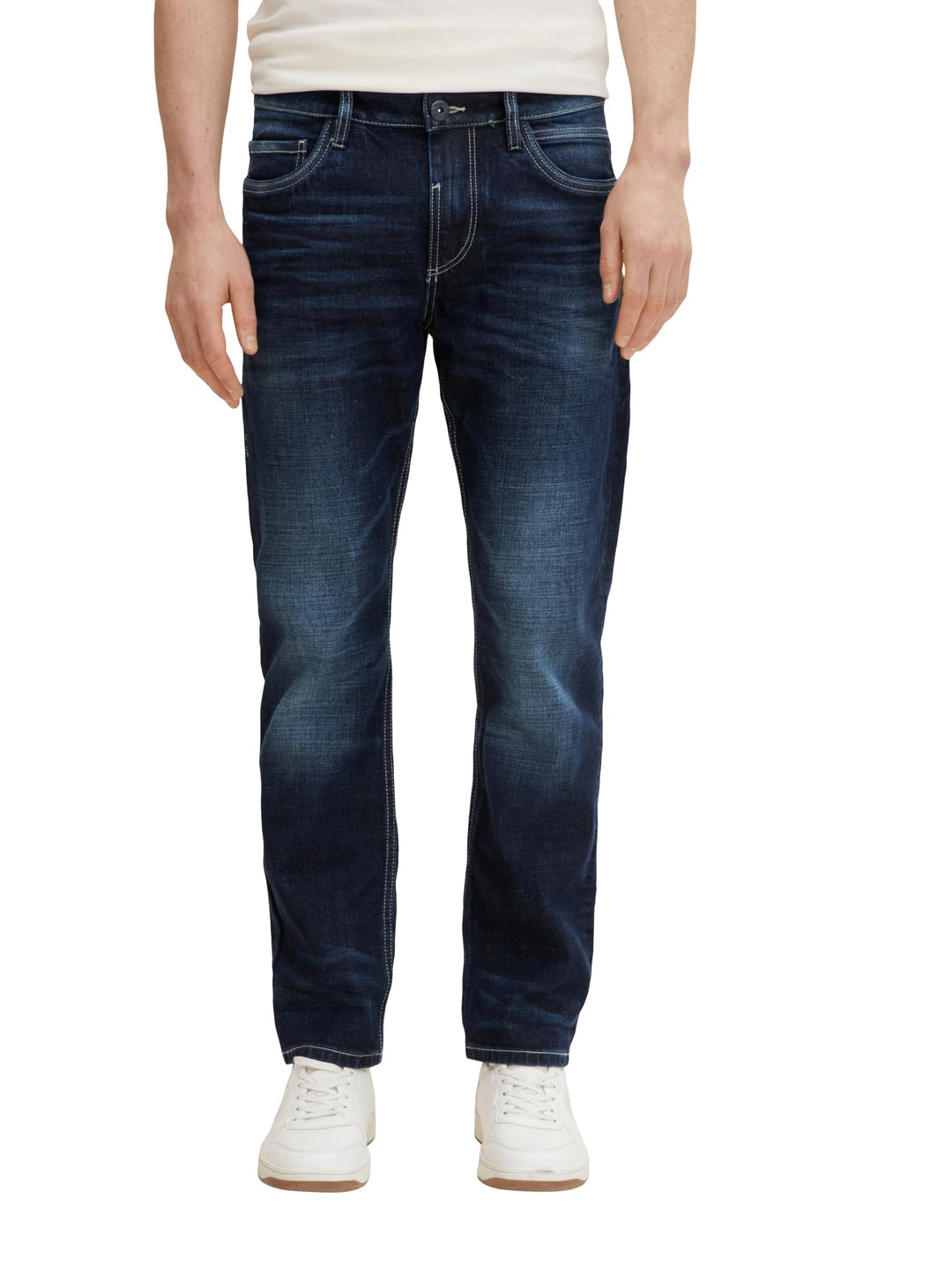 Tom Tailor Herren Trad Relaxed Jeans 32W / 32L 10282 - Dark Stone Wash Denim, 32W / 32L 10282 - Dark