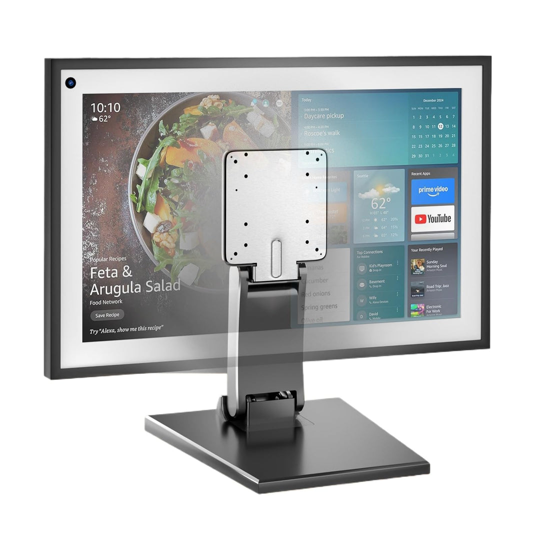 Monitorhalterung VESA Halterung Faltbar Stabil – Kompakte Tisch Monitor Halterung mit VESA 75x75 / 1