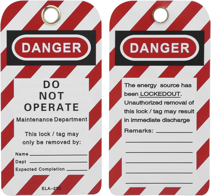 15Pcs Lockout Tagout Kit Sicherheits-Lockout-Vorhängeschlösser Loto Hasps Elektrische Sicherheit Too