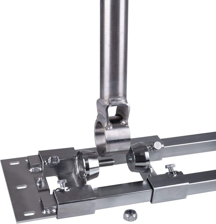 Dachsparrenhalter - DUR-line® Herkules E48-900 Edelstahl - über 1000Nm - Breite: 55 - 90 cm, Masthöh