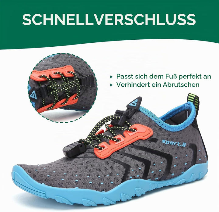 Saguaro Unisex Kinder Saguaro St.1Wassersportschuh 27 EU St 1 Blau, 27 EU St 1 Blau