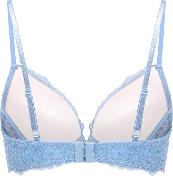 Hunkemöller Vorgeformter Push-up-Bügel-BH Marine 70B Bel Air Blue, 70B Bel Air Blue