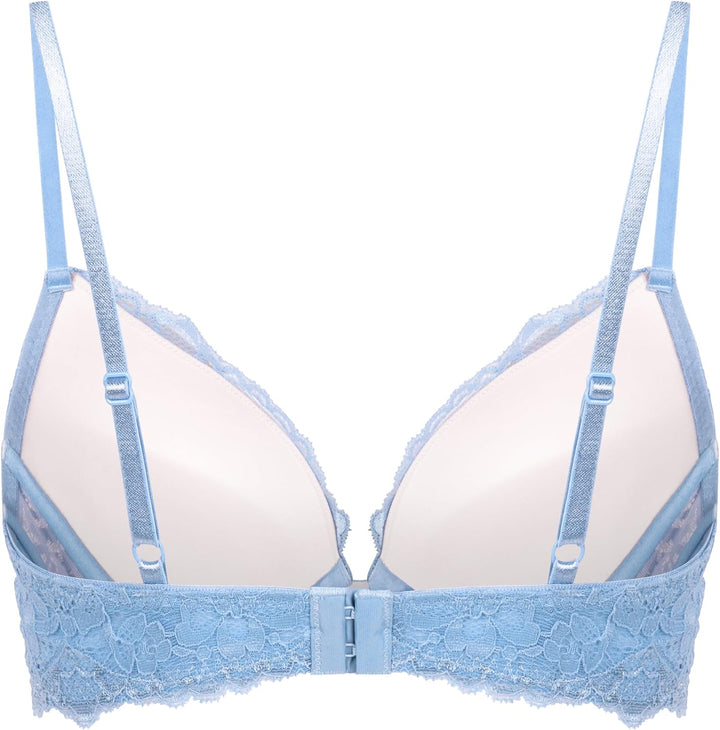 Hunkemöller Vorgeformter Push-up-Bügel-BH Marine, Bel Air Blue