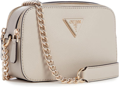 GUESS Damen Handbag Handtasche Einheitsgrösse Taupe, Einheitsgrösse Taupe