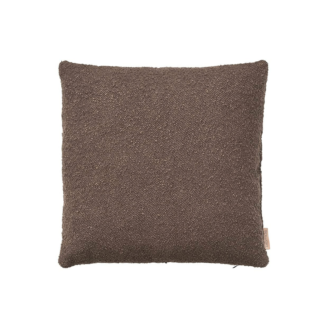 Blomus Kissenbezug Boucle, Kissenhülle für Kopf- oder Sofakissen, Espresso, 50 x 50 cm, 66589 Espres