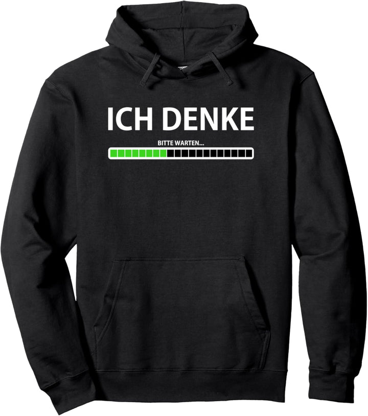 Informatiker Geschenk Lustig Ich Denke Informatik Student Pullover Hoodie