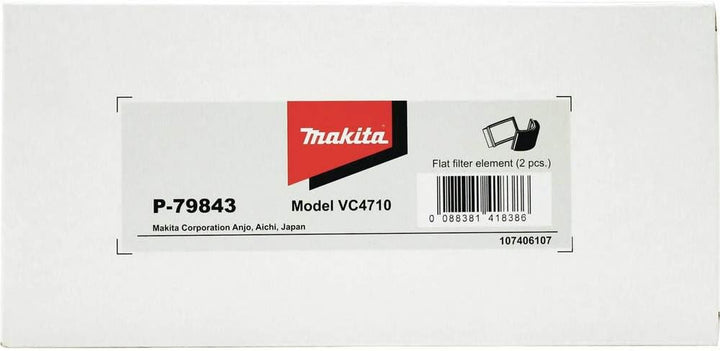 Makita p-79843 Staub Gewinnung Main Nano flach Filter Set