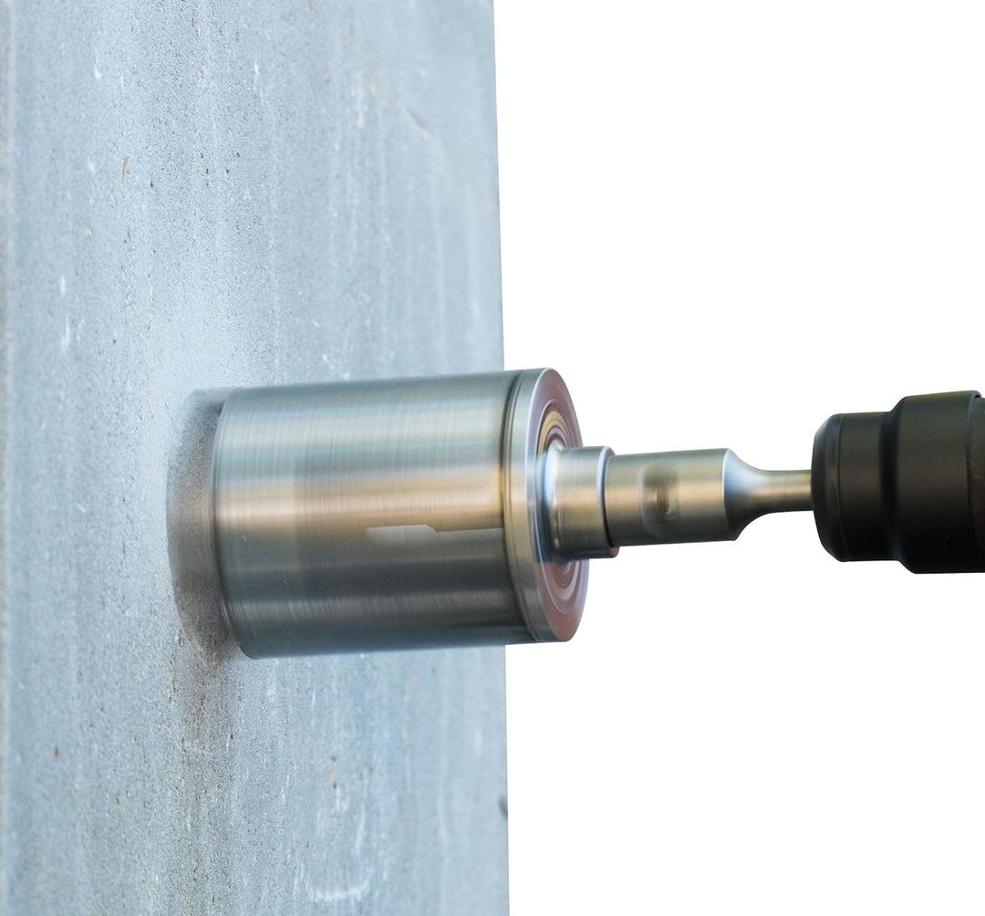 Bohrkrone 82mm für Steckdosen - Diamant Dosenbohrer 82mm Mauerwerk, Beton, Ziegel, KS Stein uvm | re