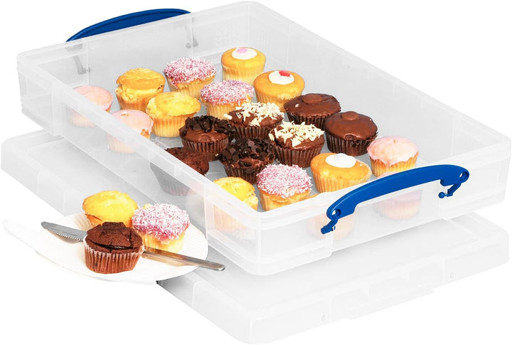 Really Useful Box 10C 10 Liter Box Transparent 520x340x85 mm PP clear" Value not found, Value not fo