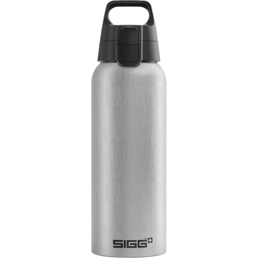 SIGG - Alu Trinkflasche - WMB ONE - Klimaneutral Zertifiziert - Für Kohlensäurehaltige Getränke Geei