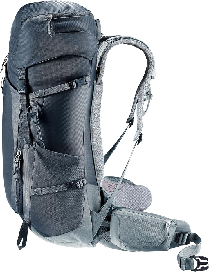 deuter Herren Trail Pro 36 Klettersteig Wanderrucksack (1er Pack) 36 L Black-shale, 36 L Black-shale