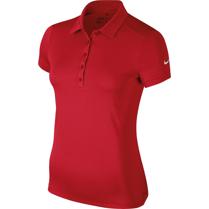 NIKE Damen Polo Hemd Victory Solid XS University Red/White, XS University Red/White