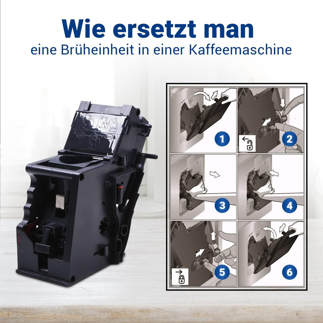 Set Brühgruppe 11014117+O-Ring 00625379 Ersatzteile für Siеmens Brüheinheit Serie EQ5 EQ7 Siеmens EQ