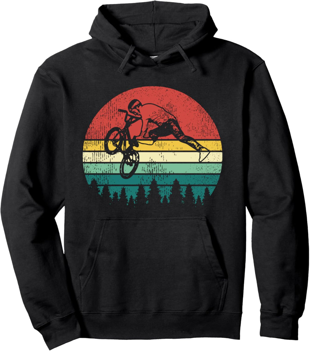 Retro BMX Fahrradfahren Fahrrad BMX Biker Pullover Hoodie