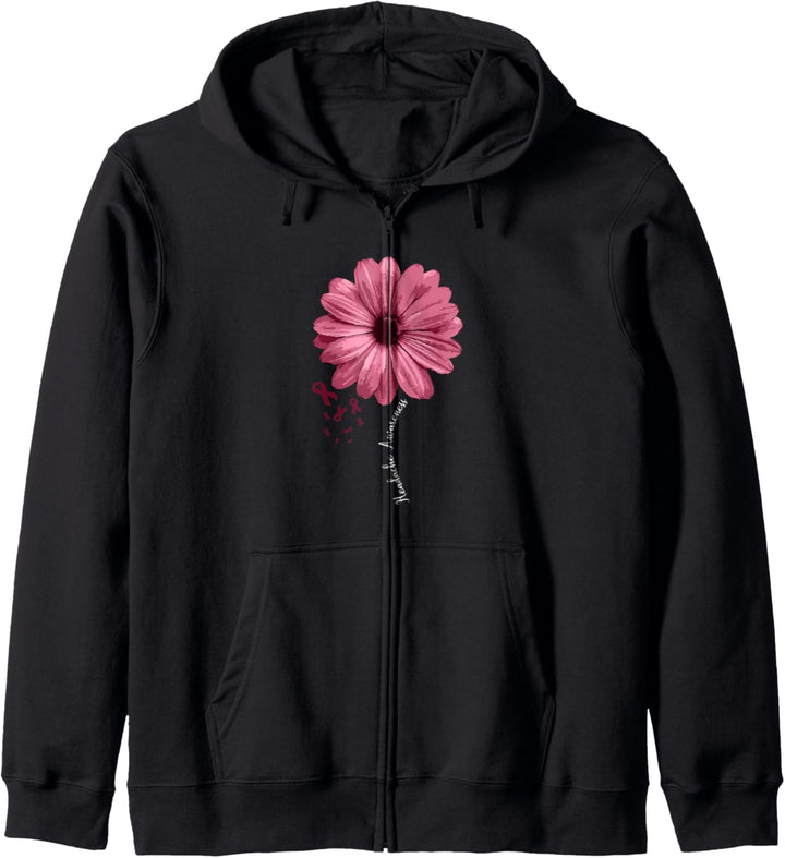 Hemangioma Awareness Family Survivor Ribbon Kapuzenjacke