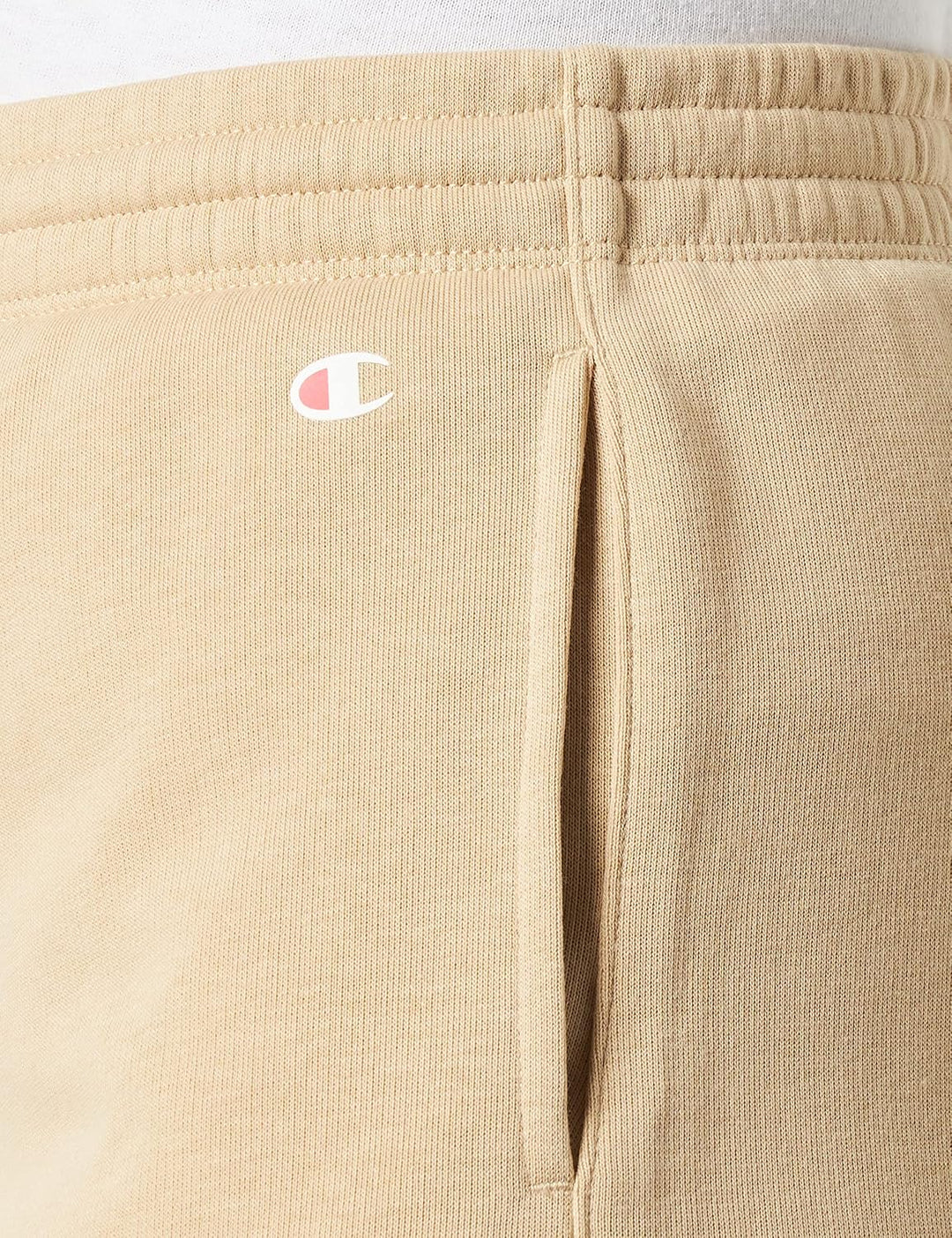 Champion Damen Legacy American Classics Powerblend Terry High Waist Regular Shorts XS Braun Taupe, X