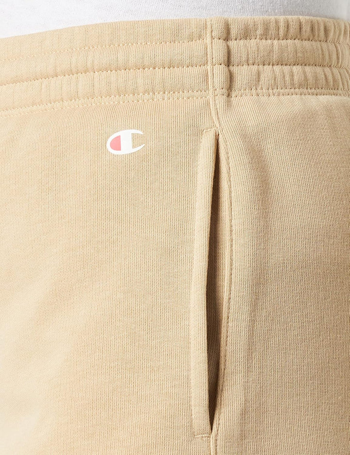 Champion Damen Legacy American Classics Powerblend Terry High Waist Regular Shorts XS Braun Taupe, X