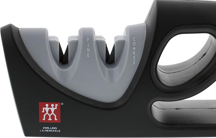 ZWILLING 2-stufiger Durchziehspitzer, 32602-000 Edelstahl 2-stufiger Durchziehschärfer, Edelstahl 2-
