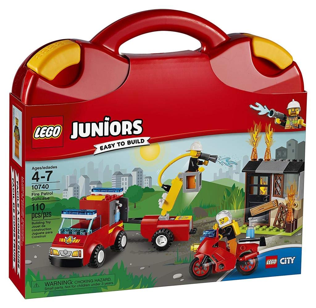 LEGO Juniors 10740 - Löschtrupp-Koffer 10740 Löschtrupp, 10740 Löschtrupp