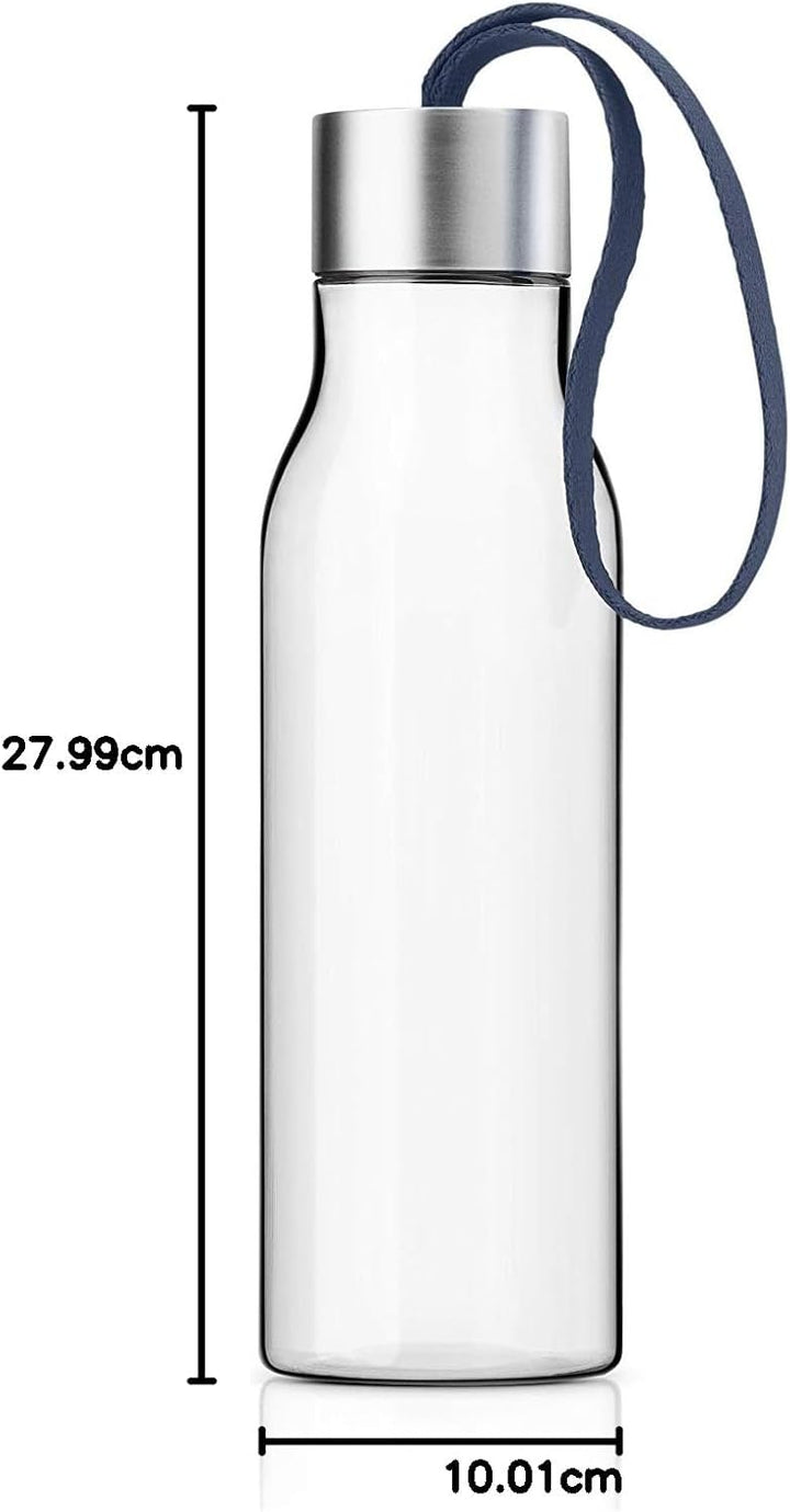EVA SOLO | Trinkflasche 0,5l Navy blue | Aus schlagfestem, BPA-freiem Kunststoff | Navy blue Navy Bl