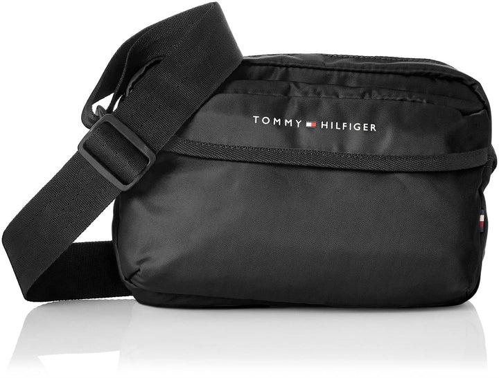Tommy Hilfiger Herren Th Skyline Kameratasche Crossovers Schwarz, Schwarz