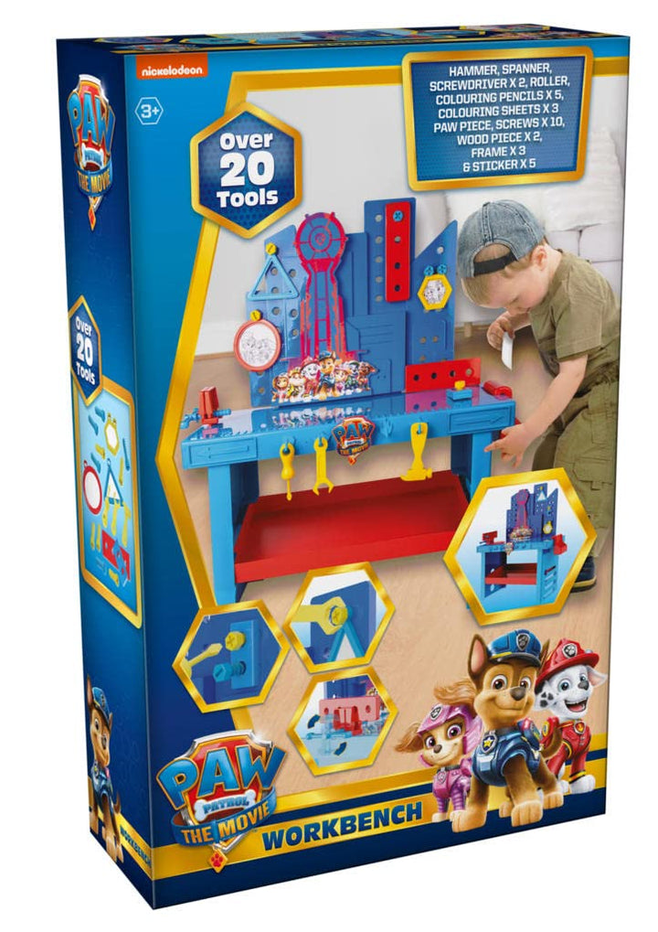 PAW PATROL Werkbank mit über 20 Werkzeugen | Kinder ab 3 Jahren