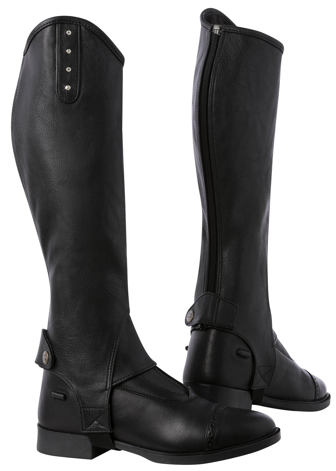 Symantec Norton Unisex's 913107202 Half-Chaps, Schwarz, Einheitsgrösse