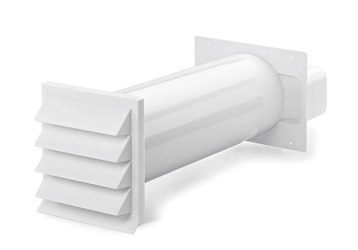 Naber K-Klima-R flow 125 Mauerkasten, weiss