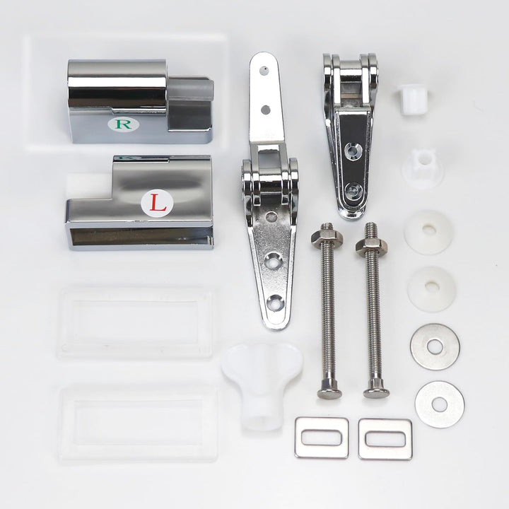 Fanmitrk WC Sitz Soft-Close Scharnier, Scharnier für weich schliessenden Toilettensitz Yazuisoft, Ya