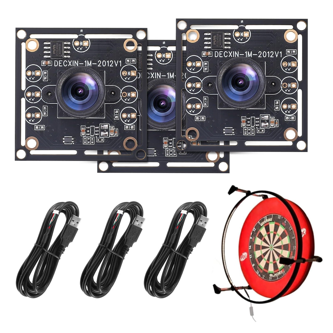 Ov9732 Kameramodul 100°,Autodarts Kamera System Ov9732,1280X720 30Fps,Mit 2 M Kabel,Kompatibel Mit A