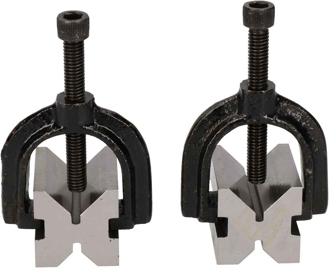 Präzision V-Block & Schelle 41mm Haltegriff Parallel Drehmaschinen Fräsen