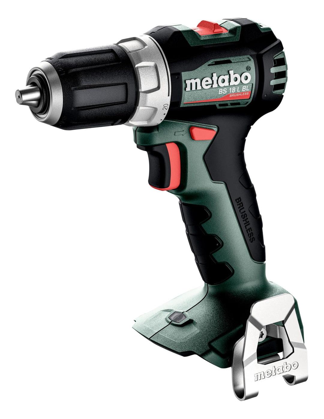 metabo Akku-Bohrschrauber BS 18 L BL - 18 V, CAS, 65 Nm Drehmoment, 40 mm Bohr-Ø - Brushless, kompak