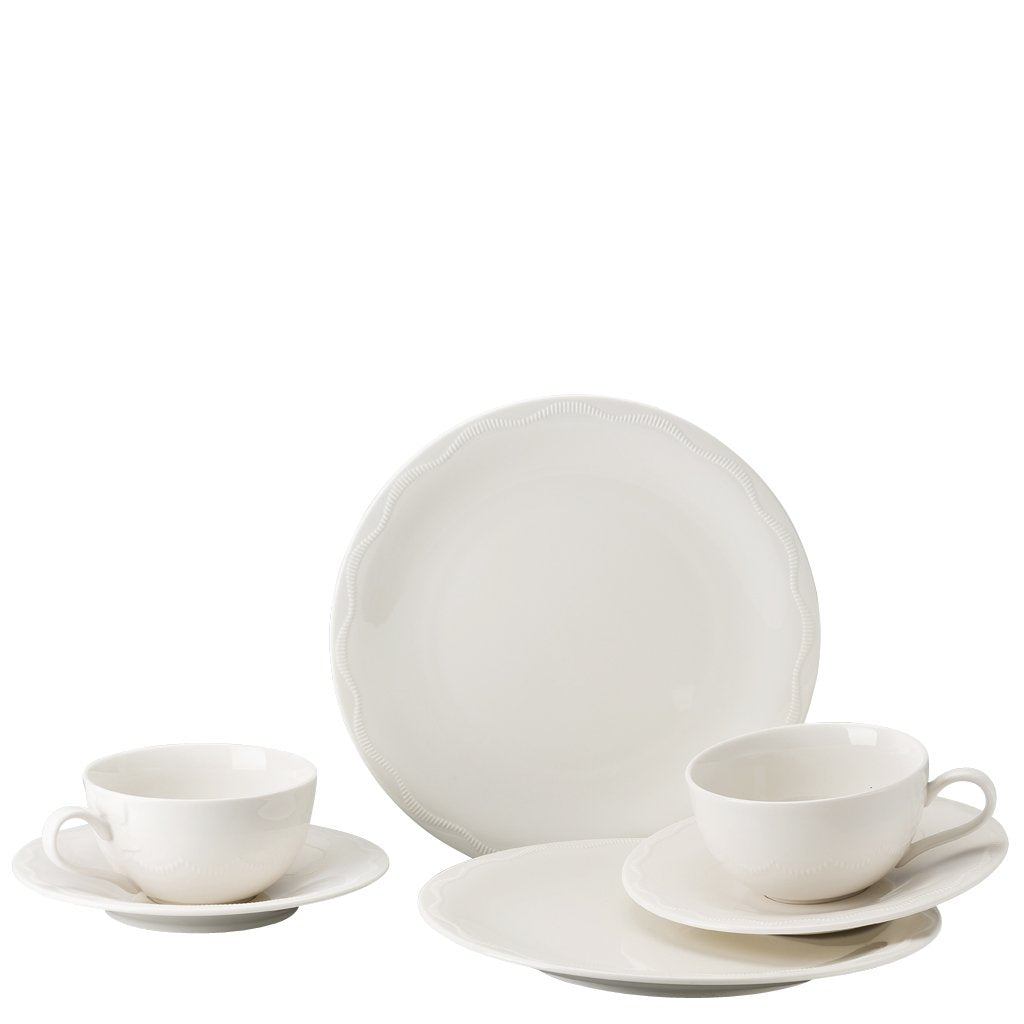 Hutschenreuther Winterromantik Weiss Set 6-teilig